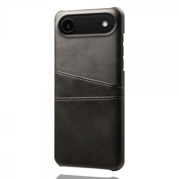 iPhone Air -kuori, jossa kaksi korttipaikkaa, musta