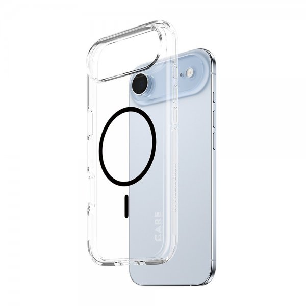 CARE by PanzerGlass iPhone Air -suojakuori Urban Explorer MagSafe Musta