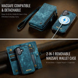CaseMe iPhone 17 -kotelo 008 Series Irrotettava kuori, sininen