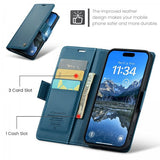 CaseMe iPhone 17 Kotelo 023 Series Sininen