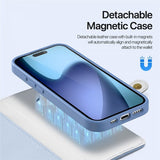 Dux Ducis iPhone 17 -suojakuori 2-in-1 Lawa Series MagSafe sininen
