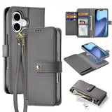 Dux Ducis iPhone 17 -suojakuori 2-in-1 Lawa Series MagSafe harmaa
