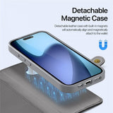 Dux Ducis iPhone 17 -suojakuori 2-in-1 Lawa Series MagSafe harmaa