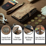 CaseMe iPhone 17 -kotelo C30 Series Ruskea