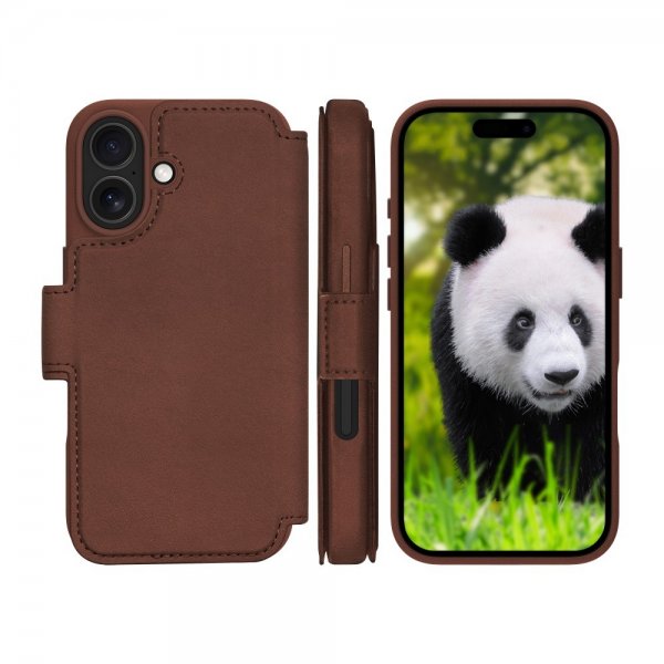 dbramante1928 iPhone 17 -suojakuori Lynge MagSafe Dark Tan