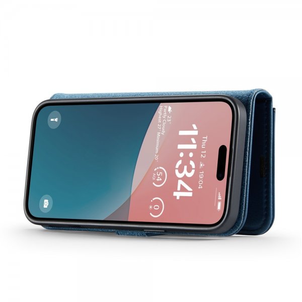 Dg.Ming iPhone 17 -kotelo irrotettavalla kuorella, sininen