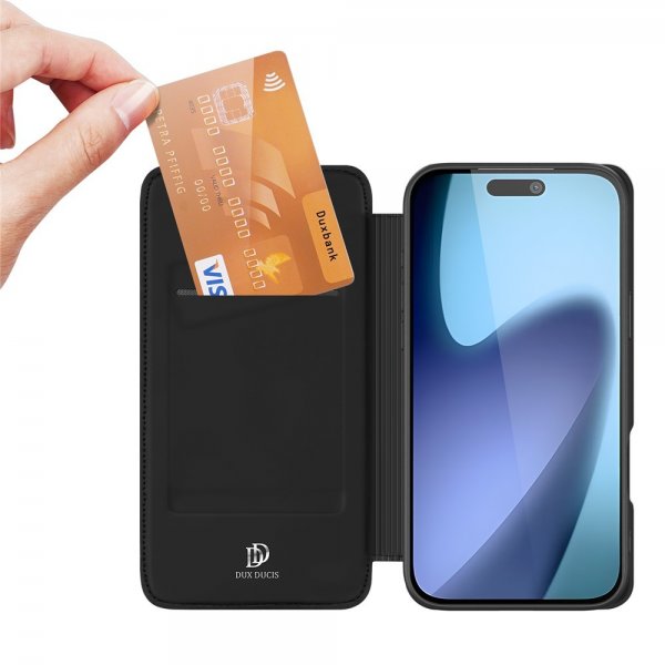 Dux Ducis iPhone 17 -suojakuori, Skin Pro Series, musta
