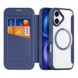 Dux Ducis iPhone 17 -kuori Skin X Pro Series MagSafe, sininen