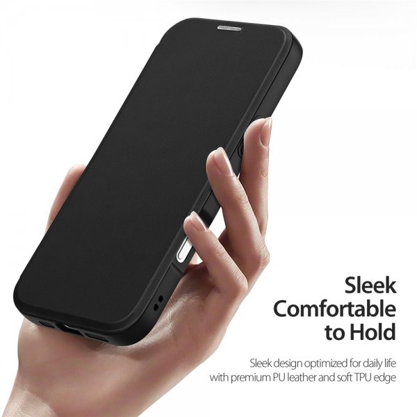Dux Ducis iPhone 17 -kotelo Skin X Pro Series MagSafe, musta