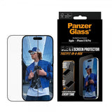 PanzerGlass iPhone 17/iPhone 16 Pro Näytönsuoja Ultra-Wide Fit Clear Fastfit