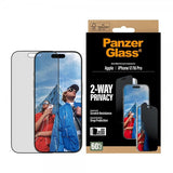 PanzerGlass iPhone 17/iPhone 16 Pro Näytönsuoja Ultra-Wide Fit Privacy EasyAligner
