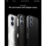 Spigen iPhone 17 Kameransuojaus GLAS.tR EZ Fit Optik Pro 2-pakkaus Sininen