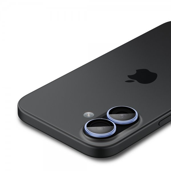 Spigen iPhone 17 Kameransuojaus GLAS.tR EZ Fit Optik Pro 2-pakkaus Sininen