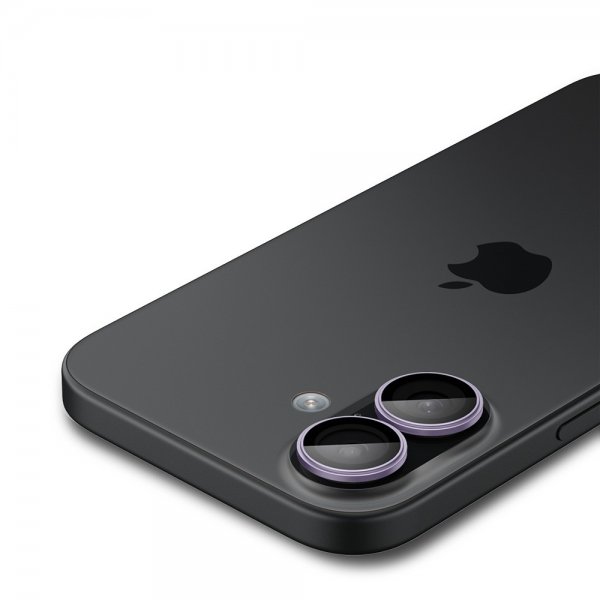 Spigen iPhone 17 Kameran suojaus GLAS.tR EZ Fit Optic Pro 2-pakkaus Violetti