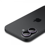 Spigen iPhone 17 Kameran suojaus GLAS.tR EZ Fit Optic Pro 2-pakkaus Violetti