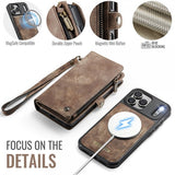 CaseMe iPhone 17 Pro Kotelo 008 Series Irrotettava Kuori Ruskea