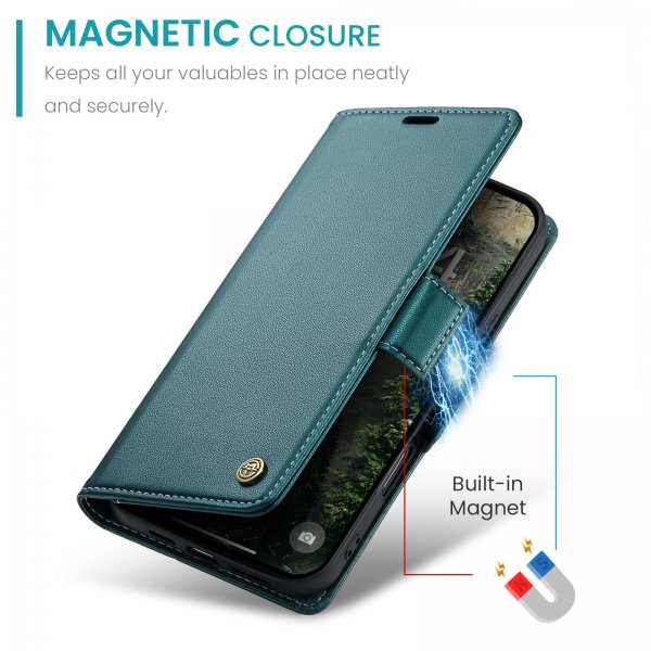 CaseMe iPhone 17 Pro -suojakuori 023 Series Vihreä