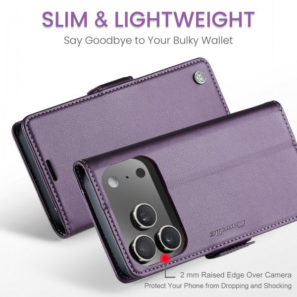 CaseMe iPhone 17 Pro -suojakuori 023 Series Liila