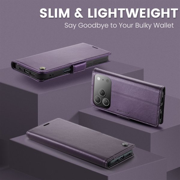 CaseMe iPhone 17 Pro -suojakuori 023 Series Liila