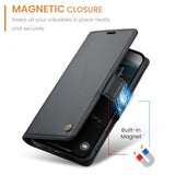 CaseMe iPhone 17 Pro -kotelo 023 Series Musta