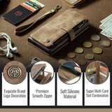 CaseMe iPhone 17 Pro -kotelo C30-sarja Ruskea