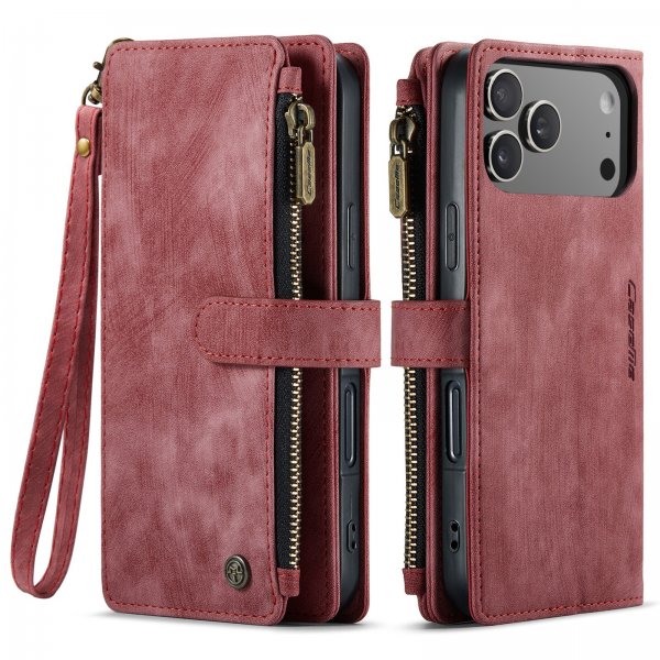 CaseMe iPhone 17 Pro Kotelo C30 Sarja Punainen