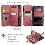 CaseMe iPhone 17 Pro Kotelo C30 Sarja Punainen