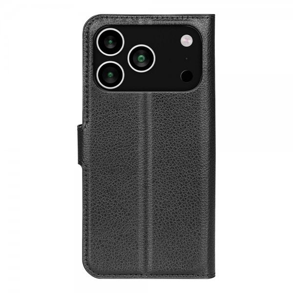 iPhone 17 Pro Kotelo Litsi Musta