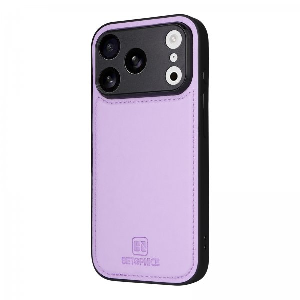 Betopnice iPhone 17 Pro -suojakuori irrotettavalla kuorella 005 Lila