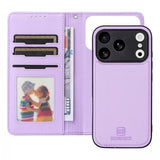 Betopnice iPhone 17 Pro -suojakuori irrotettavalla kuorella 005 Lila