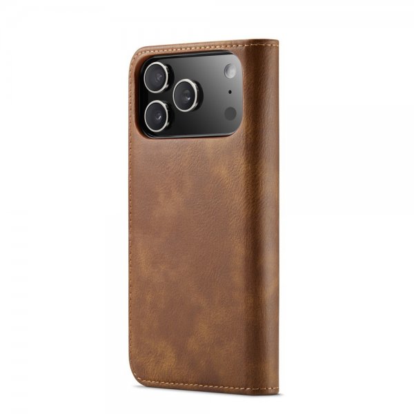 Dg.Ming iPhone 17 Pro Kotelo irrotettavalla kuorella Ruskea