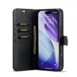 Dg.Ming iPhone 17 Pro -kotelo irrotettavalla kuorella, musta