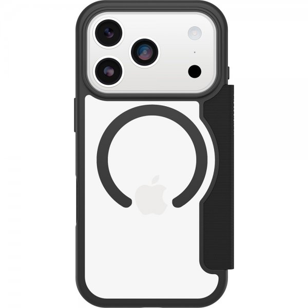 Otterbox iPhone 17 Pro Kotelo React Folio MagSafe Black Crystal