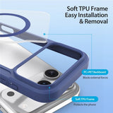 Dux Ducis iPhone 17 Pro Kotelo Skin X Pro Series MagSafe Sininen