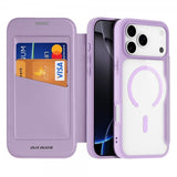 Dux Ducis iPhone 17 Pro -suojakuori, Skin X Pro Series, MagSafe, violetti