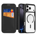 Dux Ducis iPhone 17 Pro -suojakuori, Skin X Pro -sarja, MagSafe, musta
