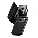 CARE by PanzerGlass iPhone 17 Pro -kotelo Tango Two-in-One Wallet MagSafe, musta