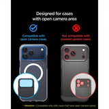 Spigen iPhone 17 Pro kameransuojaus Glas.tR EZ Fit Optik Pro XL Sininen