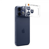 Spigen iPhone 17 Pro kameransuojaus Glas.tR EZ Fit Optik Pro XL Sininen