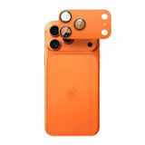 Spigen iPhone 17 Pro kameran suojalasi Glas.tR EZ Fit Optik Pro XL Oranssi