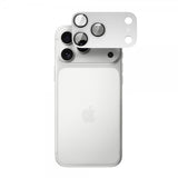 Spigen iPhone 17 Pro kameran suojalasi Glas.tR EZ Fit Optik Pro XL Silver