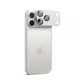 Spigen iPhone 17 Pro kameran suojalasi Glas.tR EZ Fit Optik Pro XL Silver