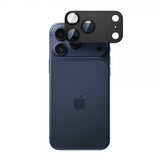 Spigen iPhone 17 Pro kameransuoja Glas.tR EZ Fit Optik Pro XL Musta
