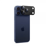 Spigen iPhone 17 Pro kameransuoja Glas.tR EZ Fit Optik Pro XL Musta