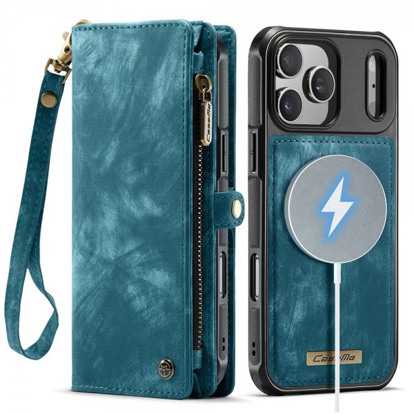 CaseMe iPhone 17 Pro Max -kotelo 008 Series, irrotettava kuori, sininen