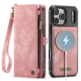 CaseMe iPhone 17 Pro Max -kotelo 008 Series, irrotettava kuori, vaaleanpunainen