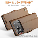 CaseMe iPhone 17 Pro Max -kotelo 023 Series Ruskea