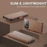 CaseMe iPhone 17 Pro Max -kotelo 023 Series Ruskea