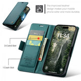 CaseMe iPhone 17 Pro Max -suojakotelo, 023 Series, vihreä