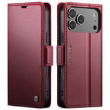 CaseMe iPhone 17 Pro Max -suojakotelo 023 Series, punainen